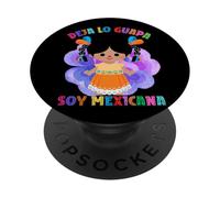 Mexicana Otomí Muñeca Lelé María Mazahua Chingona Latina PopSockets PopGrip Adhesivo
