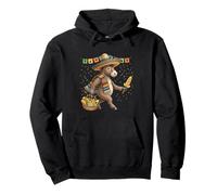 Mexicano Burro Poncho Cinco De Mayo Fiesta Sombrero Meme Sudadera con Capucha
