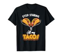 Mexicano Deja de Mirar mi Fiesta de Tacos Cinco de Mayo Adulto Camiseta