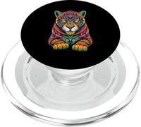México Azteca Maya Jaguar Mitología Guerrero Arte Símbolos PopSockets PopGrip para MagSafe