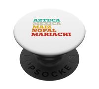 México Azteca Mexica Maiz Nopal Mariachi PopSockets PopGrip Adhesivo