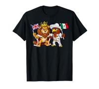 México Bandera Británica Reino Unido Gran Bretaña Herencia Camiseta