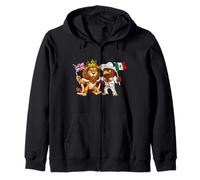 México Bandera Británica Reino Unido Gran Bretaña Herencia Sudadera con Capucha