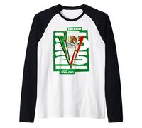 México Campeones de la Copa Oro Camiseta Manga Raglan