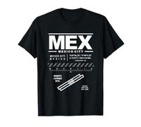 México City International Benito Juárez Aeropuerto MEX Camiseta
