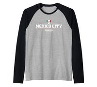 Mexico City Mexico Camiseta Manga Raglan