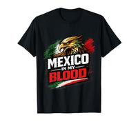 México en mi Sangre Orgullo Mexicano-Americano Camiseta