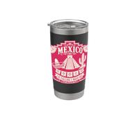 México está llamando y tengo que ir camiseta de regalo de viaje Vaso térmico de acero inoxidable de doble pared