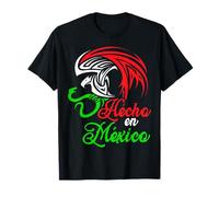 Mexico Flag Mexican Hispanic Siesta Pride Vintage Camiseta