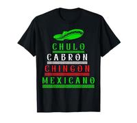 Mexico Flag Mexican Hispanic Siesta Pride Vintage Camiseta
