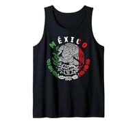 Mexico Flag Mexican Hispanic Siesta Pride Vintage Camiseta sin Mangas