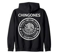 Mexico Flag Mexican Hispanic Siesta Pride Vintage, Chingones Sudadera con Capucha