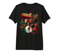 Mexico Flag Mexican Hispanic Siesta Pride Viva México Women Camiseta Premium