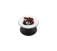 Mexico Flag Mexican Hispanic Siesta Pride Viva México Women PopSockets PopGrip Adhesivo