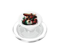 Mexico Flag Mexican Hispanic Siesta Pride Viva México Women PopSockets PopGrip para MagSafe
