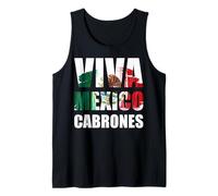 Mexico Flag Mexican Roots Hispanic Siesta Pride Viva Mexico Camiseta sin Mangas