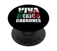 Mexico Flag Mexican Roots Hispanic Siesta Pride Viva Mexico PopSockets PopGrip Adhesivo