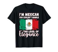 Mexico Flag Proud Elegant Mexican Boyfriend Girlfriend Camiseta