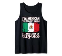 Mexico Flag Proud Elegant Mexican Boyfriend Girlfriend Camiseta sin Mangas