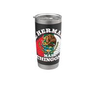 México Funny Spanish Slang Mexican Saying Sarcastic Humor Vaso térmico de acero inoxidable de doble pared
