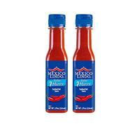 Mexico Lindo 7 Mares Salsa picante | Perfecto para pescado y mariscos | Nivel de 10.800 Scoville | Sabor picante | Botellas de 5 onzas líquidas (paquete de 2)