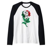 México Matching Family Couples Rose Mexican Women Girl Camiseta Manga Raglan