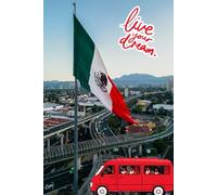 Mexico Notebook: Travel Journal, 120 Lined Pages, 6"x9"