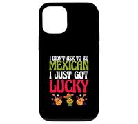 México Patriótico No Pedí Ser Mexicano Acabo de tener Suerte Carcasa para iPhone 12/12 Pro