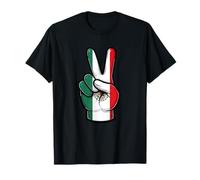 Mexico Peace Sign Patriotic Country Mexican Flag Camiseta