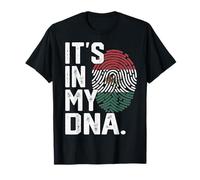 México Roots Flag Fingerprint Graphic Patriotic Camiseta