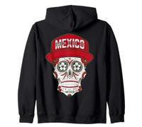 México Sugar Skull Mexican Heritage Cinco de Mayo Tequila Sudadera con Capucha