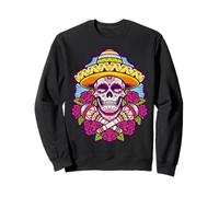 Mexico Sugar Skull Mexican Hispanic Heritage Month Sudadera