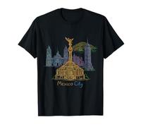 México Travel Souvenir City Landmark Gift Camiseta