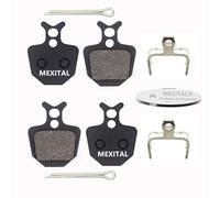 MEXITAL 2 Pares Pastillas Freno Bicicleta para Formula ORO Hydraulic K18 K24 Puro Bianco 16-2