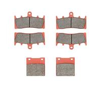 MEXITAL cerámica Pastillas de freno Delanteras + Traseras para Ninja ZX 7R (ZX 750 P) (96-03) ZRX 1100 (ZR 1100 C) (97-00) ZRX 1200 R/S (01-08) ZX12R (ZX 1200 A/B) (00-03)