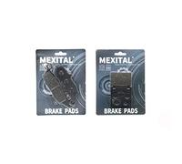 MEXITAL Semi-metálicos Pastillas de freno Delanteras + Traseras para GS 500 (E/K/FK) (96-08)