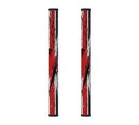 Mexpekil 2 fundas para manija de puerta de refrigerador, diseño retro de la bandera del Reino Unido, lavavajillas, Mocrowave, para decoración de puerta de nevera, horno, mantiene tus electrodomésticos