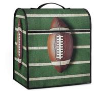 Mexpekil American Football Field - Funda para batidora de 5 a 8 cuartos de galón, cubiertas antipolvo para electrodomésticos de cocina con asa superior y bolsillos, accesorios universales para