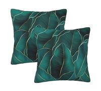 Mexpekil Art - Fundas de cojín cuadradas con cremallera invisible, 50 x 50 cm, 2 fundas de almohada decorativas para sofá, cama, decoración del hogar