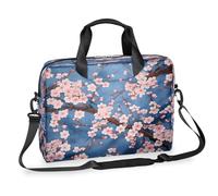 Mexpekil Art Pink Japan Cherry Blossom - Maletín para portátil de 13 a 16 pulgadas, para mujeres y hombres