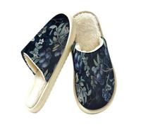 Mexpekil Blueberry Fruit Flower - Pantuflas de espuma viscoelástica para mujer, multicolor, 41/42 EU