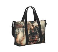 Mexpekil Bolsa de viaje impermeable para deportes, gimnasio, bolsa grande para fin de semana, para mujeres y hombres, Viajar en tren, Talla única