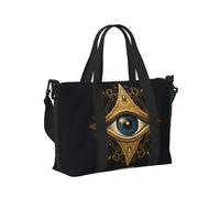 Mexpekil Bolsa de viaje impermeable para deportes, gimnasio, bolsa grande para fin de semana, para mujeres y hombres, Boho Magic Eye, Talla única