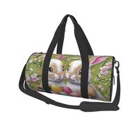 Mexpekil Bolsa de viaje plegable para gimnasio, bolsa de viaje impermeable para mujer y hombre, bolsa de equipaje de mano, bolsa grande para fin de semana, para deportes y baile, Huevos de pareja de