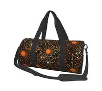 Mexpekil Bolsa de viaje plegable para gimnasio, bolsa de viaje impermeable para mujer y hombre, bolsa de equipaje de mano, bolsa grande para fin de semana, para deportes y baile, Telaraña de