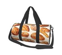 Mexpekil Bolsa de viaje plegable para gimnasio, bolsa de viaje impermeable para mujer y hombre, bolsa de equipaje de mano grande para fin de semana, Pan, Talla única