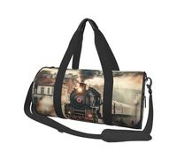 Mexpekil Bolsa de viaje plegable para gimnasio, bolsa de viaje impermeable para mujer y hombre, bolsa de equipaje de mano, bolsa grande para fin de semana, para deportes y baile, Viajar en tren, Talla