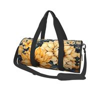 Mexpekil Bolsa de viaje plegable para gimnasio, equipaje de mano, impermeable, para deportes, baile, fin de semana, bolsa de noche, Girasoles bohemios florales, Talla única