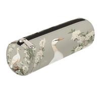 Mexpekil Branch - Estuche para lápices de ganso blanco, bolsa para suministros escolares, para niñas, niños, adolescentes, mujeres, bolsa de brochas de maquillaje