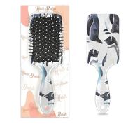 Mexpekil Cepillo de pelo con forma de paleta para desenredar animales, pingüino, pájaro, acuarela, cepillo de pelo húmedo y seco, peine con cojín de aire para mascotas, niñas, mujeres y hombres